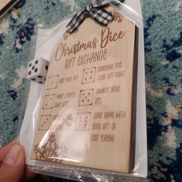 White Elephant game- Christmas Dice Gift Exchange - Picture 3 of 3
